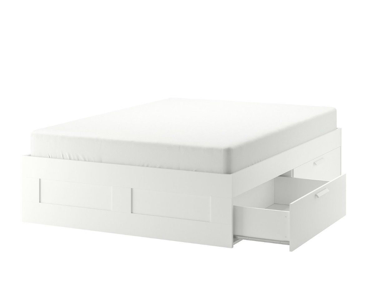 Ikea Lits: IKEA Brimnes Bettgestell mit Schubladen – D'occasion à Zürich par fab_2wsh 5