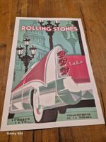 Rolling Stones Cuba Poster, Abel MR2, Gerahmt,Top Zustand!
