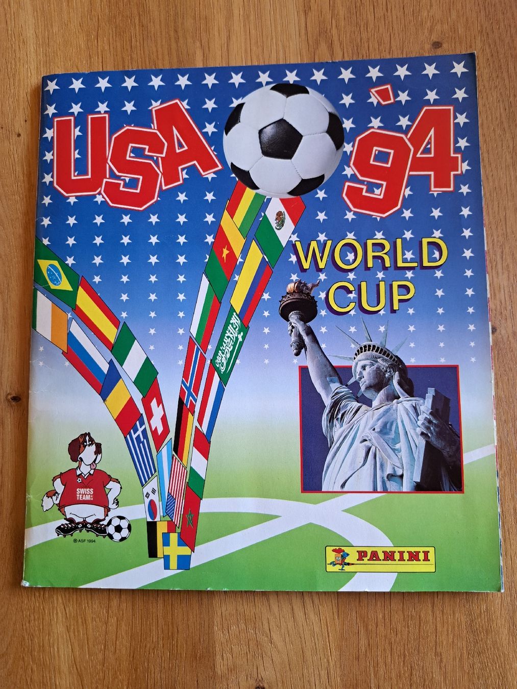Panini Alben: PANINI USA 94 Wold Cup komplett – Gebraucht aus Speicherschwendi von terion