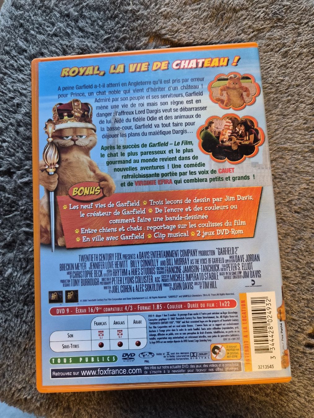 Tous les DVDs: DVD Garfield 2 – D'occasion à La Joux FR par car_ck96 2