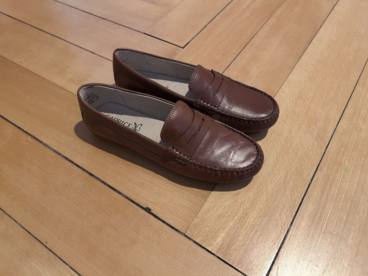 Scarpe da donna: Braune Caprice Loafers, Grösse 37. – Nuovo (secondo la descrizione) da Luzern venduto da papboss 1