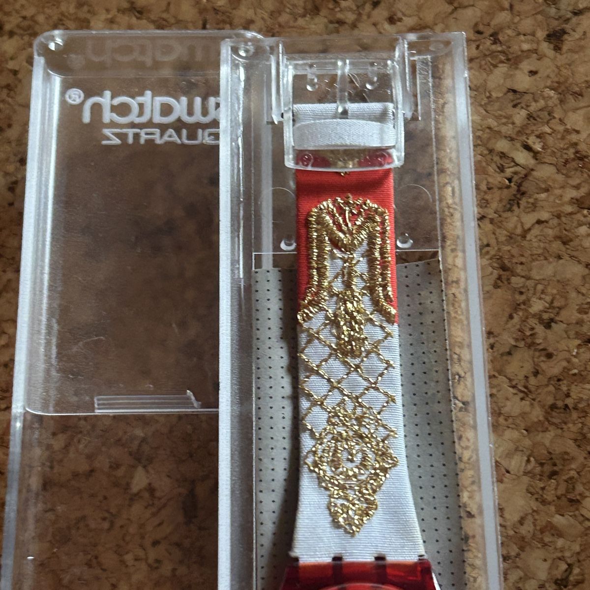 Swatch Orologi: Swatch Uhr, red glitter – Nuovo (secondo la descrizione) da Laufen venduto da Bellavitaboom 4