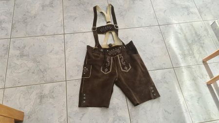Lederhosen Trachtenlederhose Oktoberfest braun