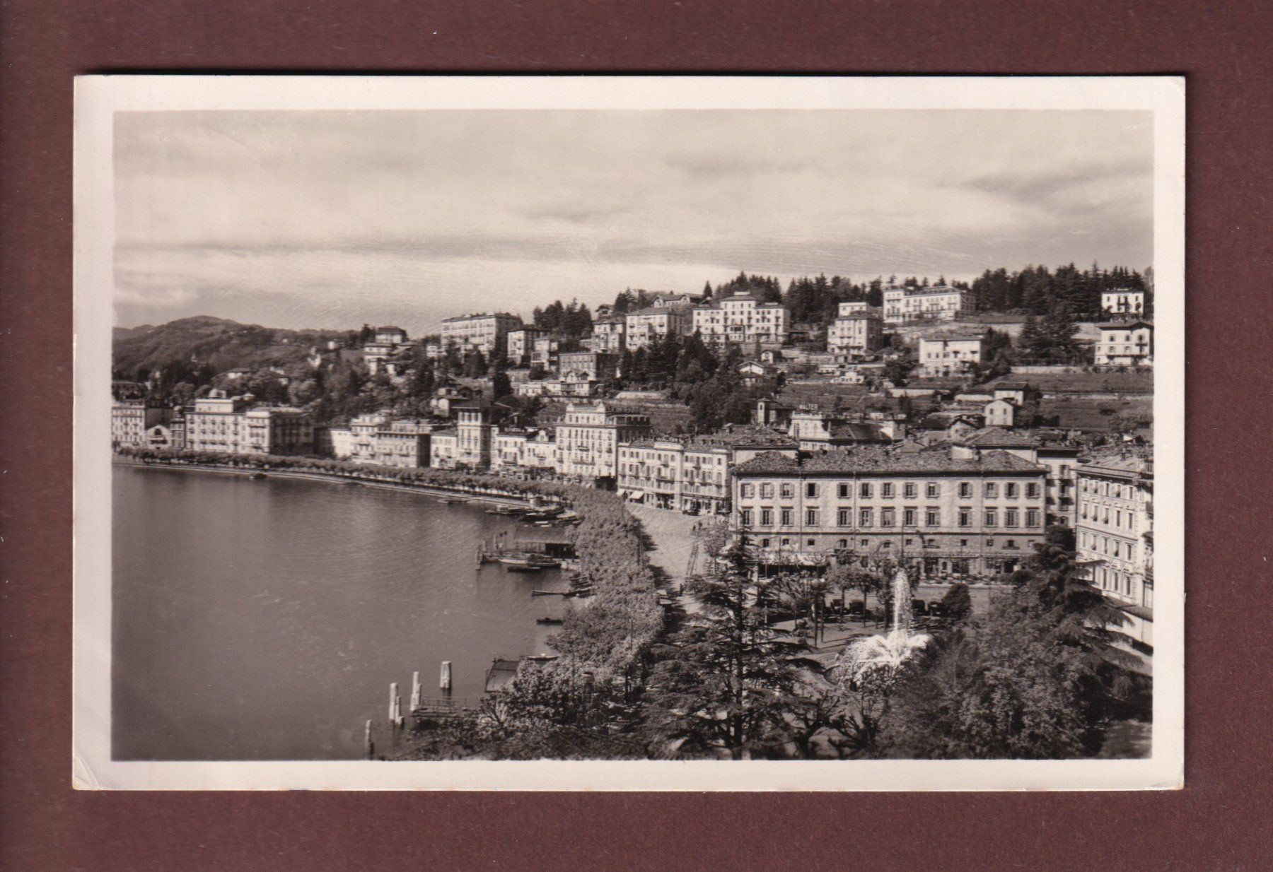 Cartoline postali: LUGANO - 1938 – Usato da Pully venduto da nicecards