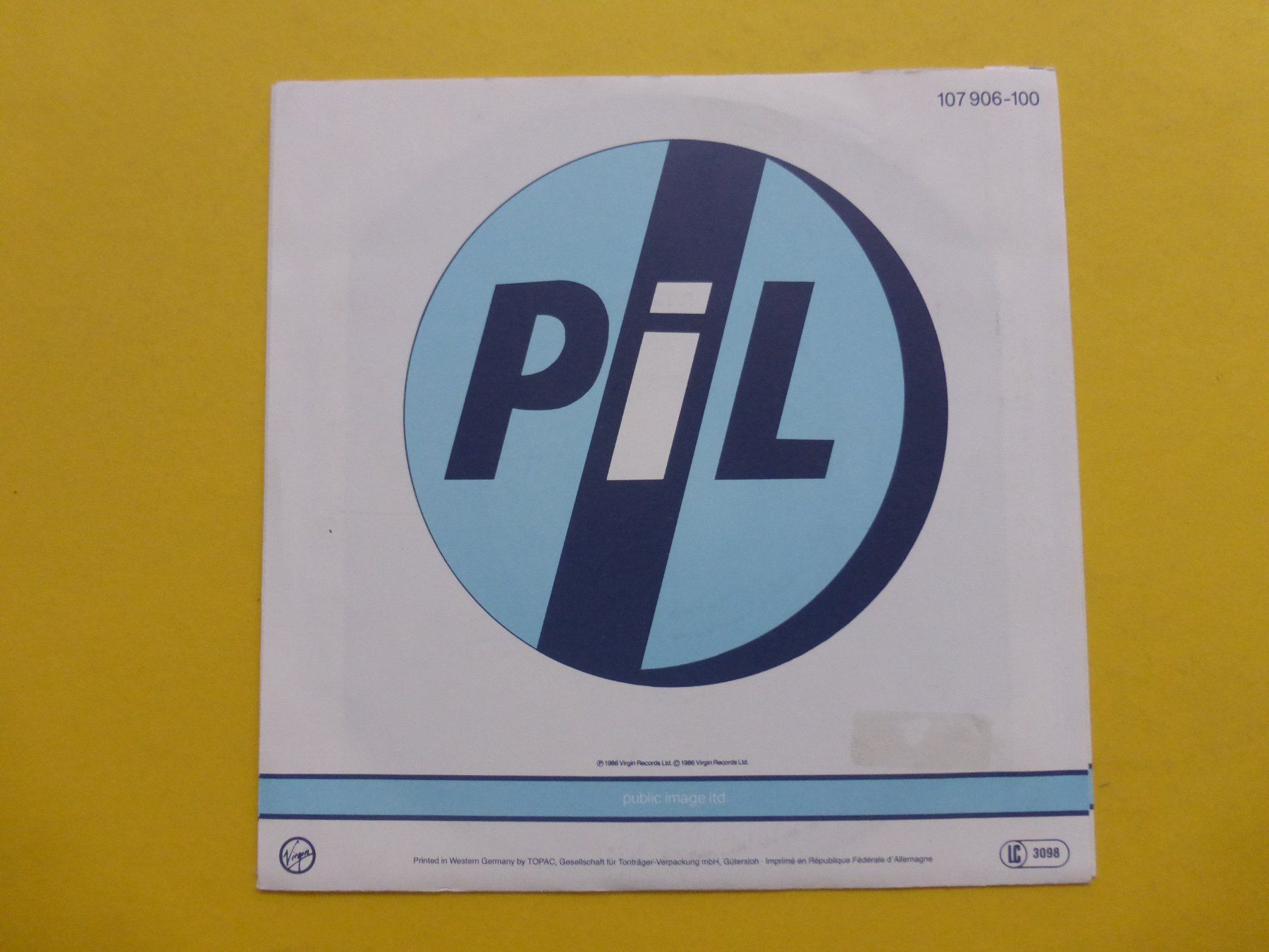 Dischi in vinile: P.I.L. – Rise – Usato da Zürich venduto da Swiss57 1