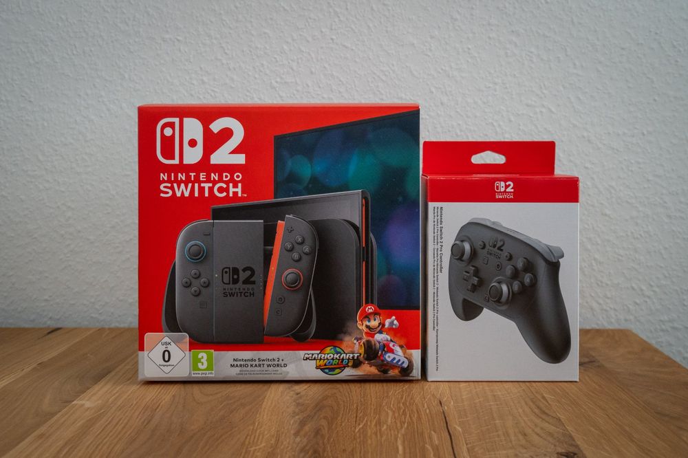 Nintendo Switch 2 Mario Kart World + Switch 2 Pro Controller (Gebraucht ...