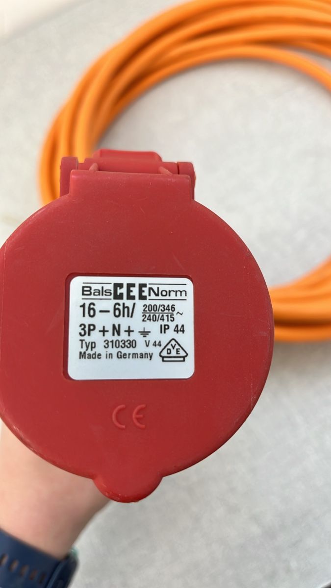 Stecker: Bals EENNorm Starkstrom Stecker 16-6h IP44 240/415V – Gebraucht aus Spreitenbach von bra_rh7n 1
