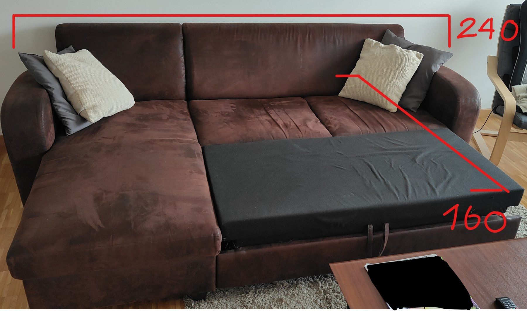 Sofas: Sofa - Bettsofa – D'occasion à Buchs ZH par Ellisviola 1