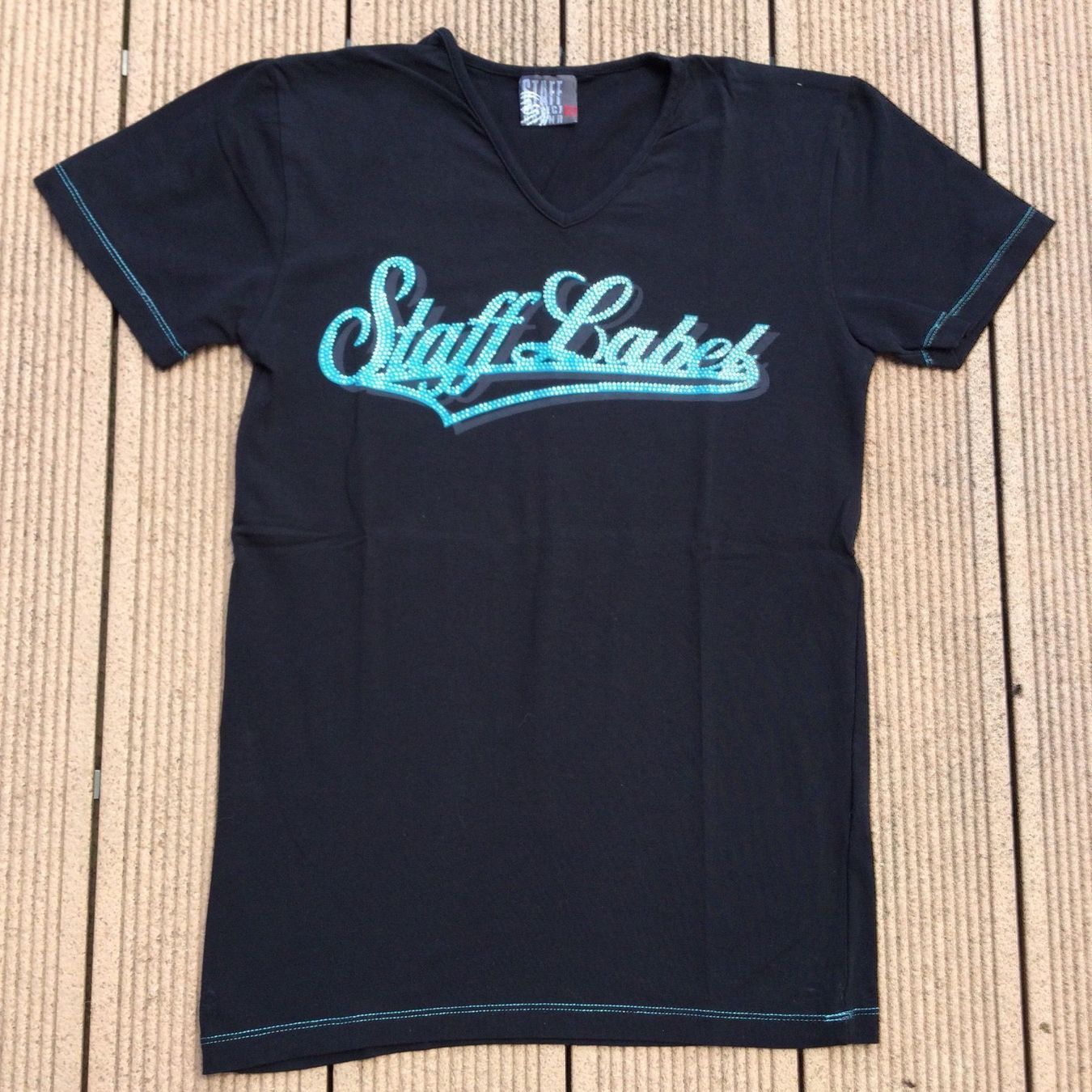 T-shirt: T-shirt noir marque STAFF LABEL 55 – Nuovo e nell'imballaggio originale da Agiez venduto da chouchanelle 6