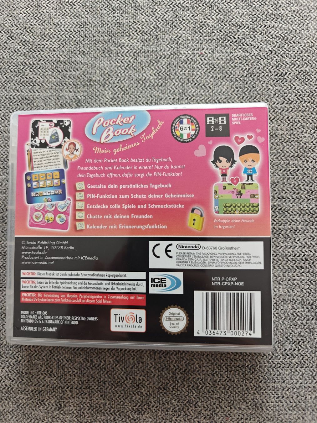 Nintendo Giochi: Jeu Nintendo DS "Pocket Book" – Nuovo (secondo la descrizione) da Biel/Bienne venduto da Nekomimi 1
