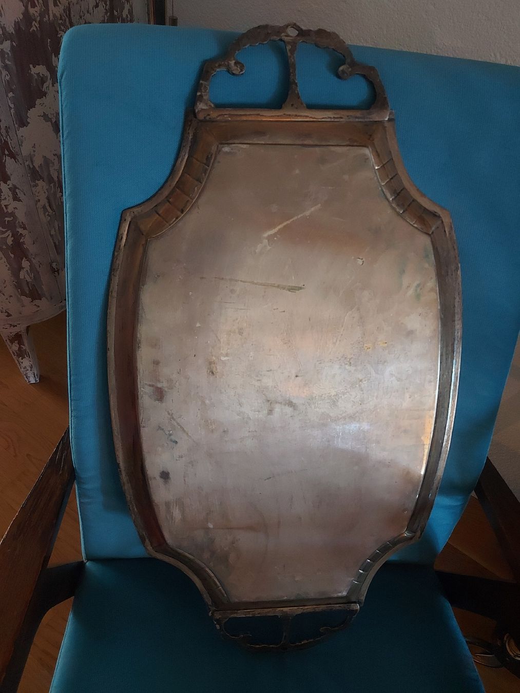 Piatti di portata: Jugendstil Tablett 69 cm versilbert – Usato da Ostermundigen venduto da son_vd9k 6