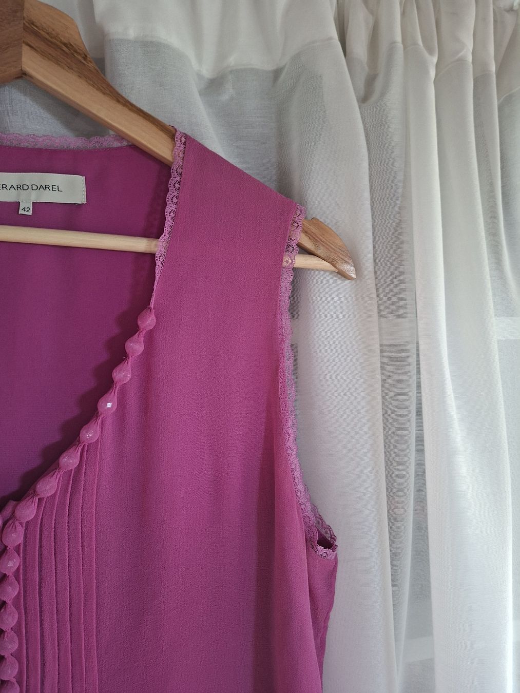 Gérard Darel Vestiti: Robe 100% soie Gérard Darel - T. M/L – Usato da Lausanne venduto da Super-cerise 3
