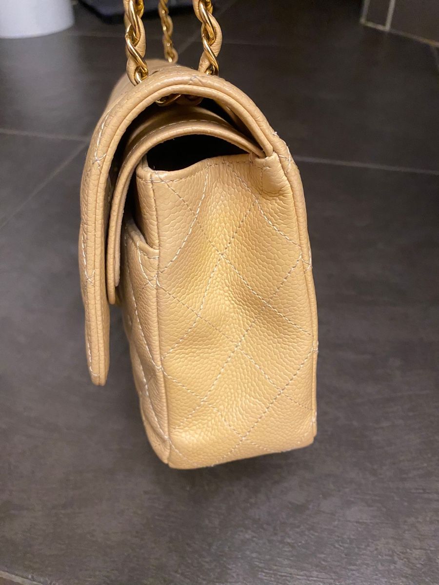 Chanel Taschen für Damen: Sac Chanel timeless classique beige caviar – Gebraucht aus Bussigny von tmu_8p2m 4