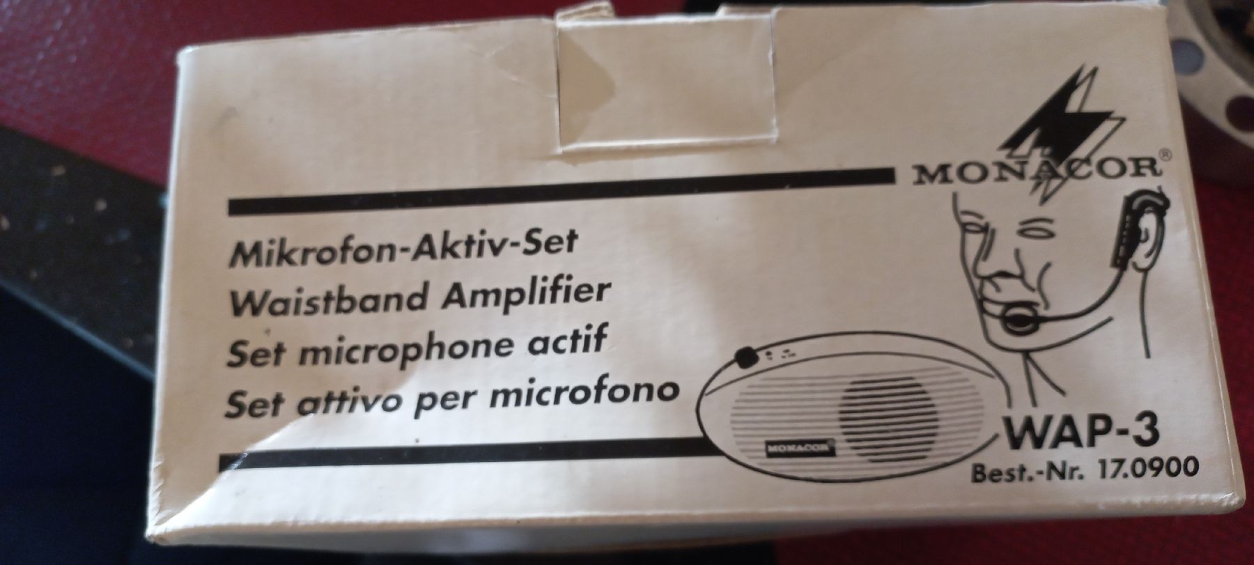 Monacor Microphones: Mikrofon Aktivset  – D'occasion à Schaffhausen par raj_f5dm 3