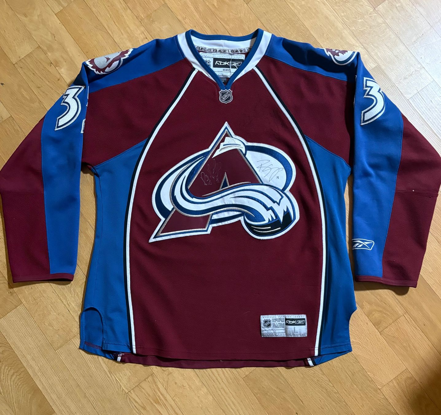 Leibchen & Hosen: Signed Legend Patrick Roy /NHL / Avalanches / Reebok /sz. L – Gebraucht aus Sion von Legit_J 5