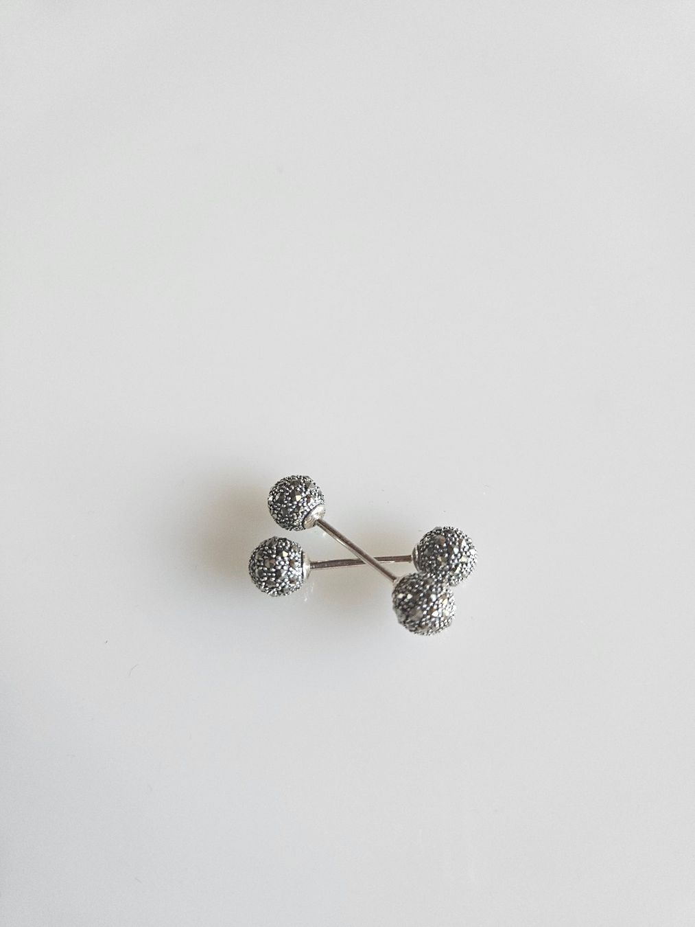 Orecchini pendenti & Orecchini a lobo: Besonderer Ohrstecker aus Silber – Nuovo (secondo la descrizione) da Winterthur venduto da ste_tcx5 4