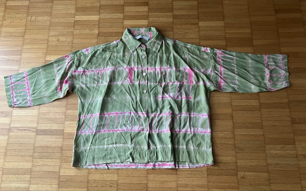 Camicette: 19.70  NINETEEN SEVENTY Bluse Gr. S locker geschnitten – Usato da Weiningen ZH venduto da moon-55 2