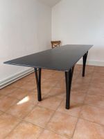 Table en chêne noirci WOODEN TOP AND WOOD FEET Fritz Hansen