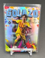 Gavi 21-22 Topps Chrome UEFA Champions League Golazo Rookie