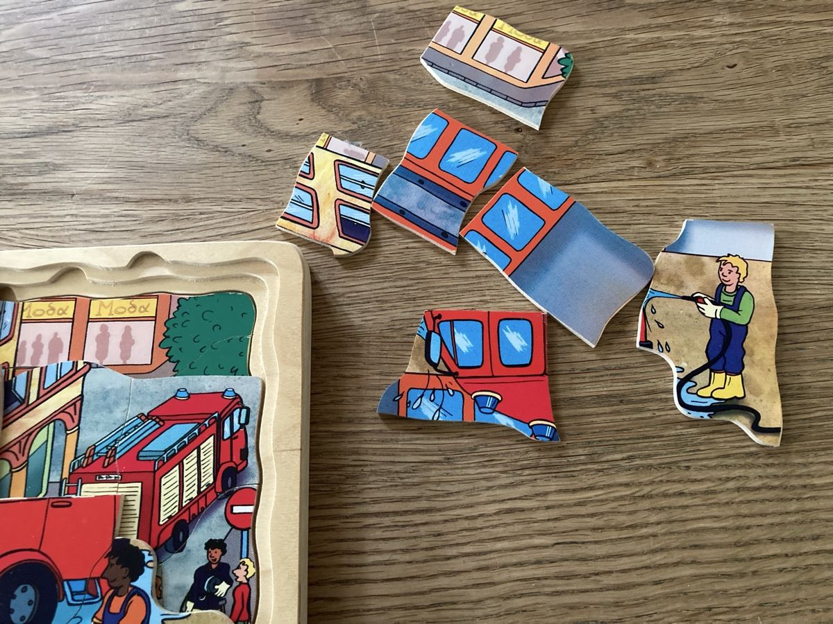 Puzzle: Lagenpuzzle aus Holz – Nuovo (secondo la descrizione) da Bern venduto da mar_le12 3