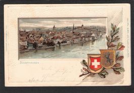 Prägekarte, Schaffhausen , 1900