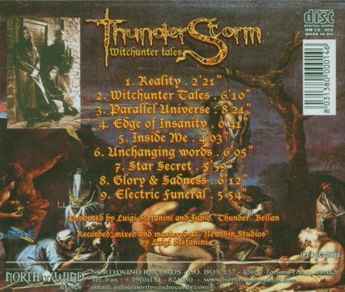 CD: Thunderstorm - Witchunter Tales – Usato da Uzwil venduto da visions77 1
