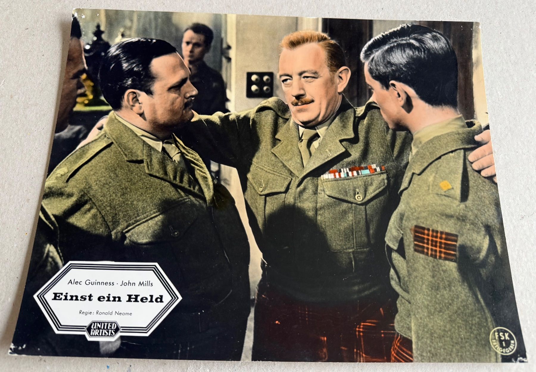 Poster & Bilder: 🟡ORIGINAL Kino AUSHANG 60er - Einst Held Alec Guinness 1960 – Gebraucht aus Wallisellen von einstutz 3