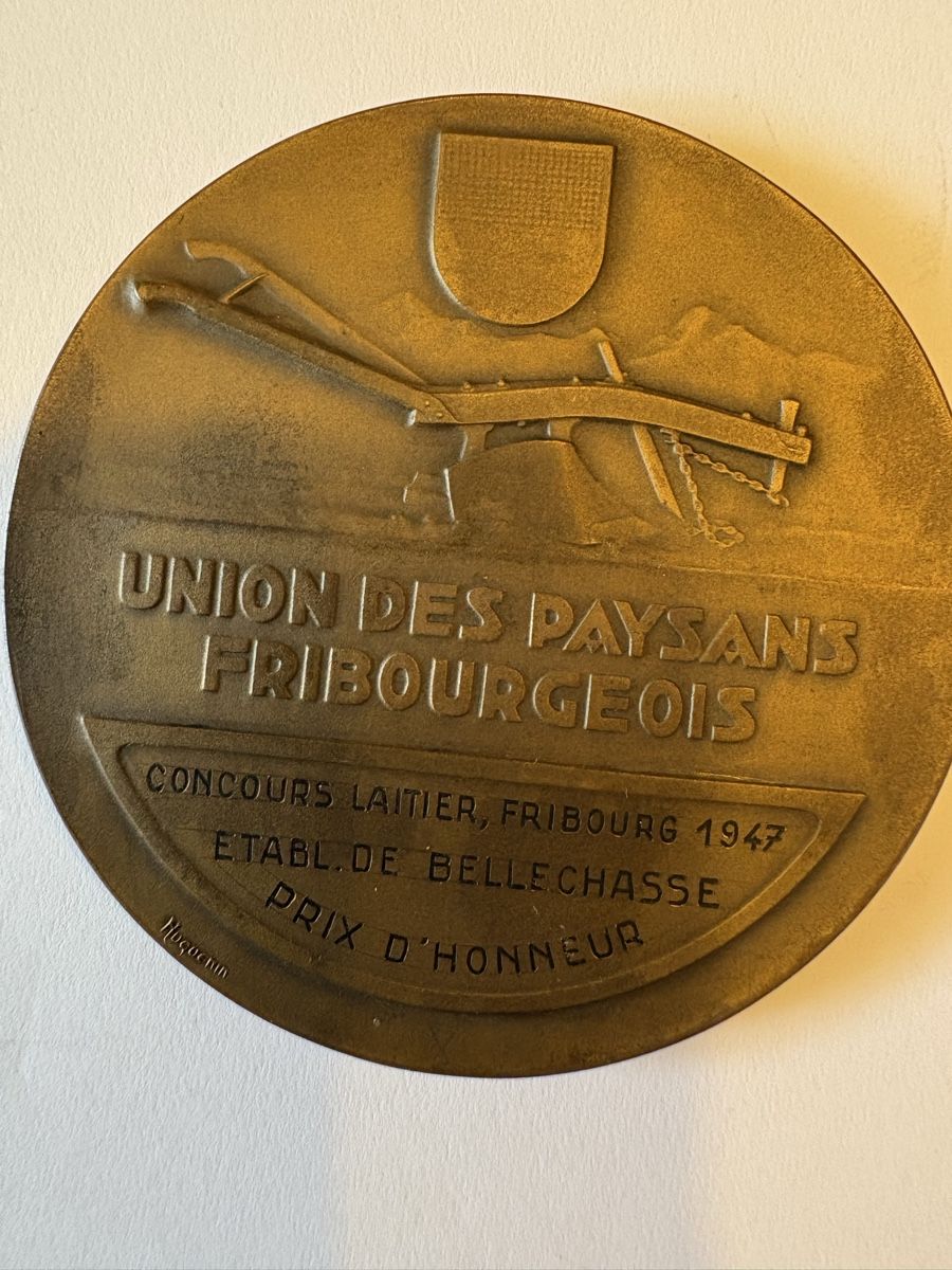 Medaillen: Bronzemedaille 1947 Freiburg  – Gebraucht aus Murten von Tzaugg