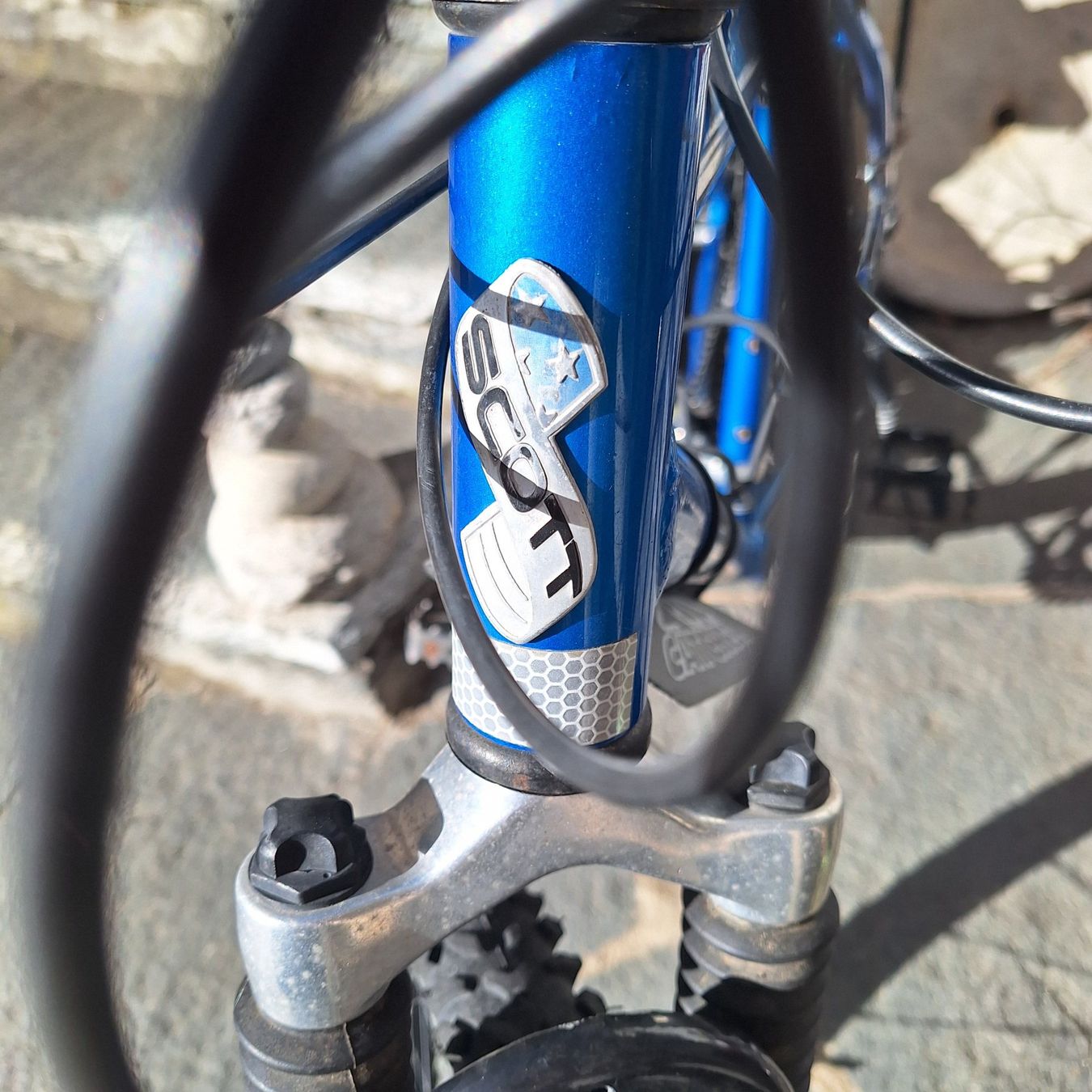 Scott Velos: Mountainbike Scott Solution blau gebraucht – Gebraucht aus Hettenschwil von Schneuggi2 1