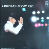 LP Vinyl - Yves Montand - Live Olympia 81