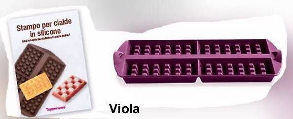 Tupperware Teglie da forno: Silikon - Waffelform, Versch. Farben " Tupperware " NEU – Nuovo e nell'imballaggio originale da Root venduto da Amone01