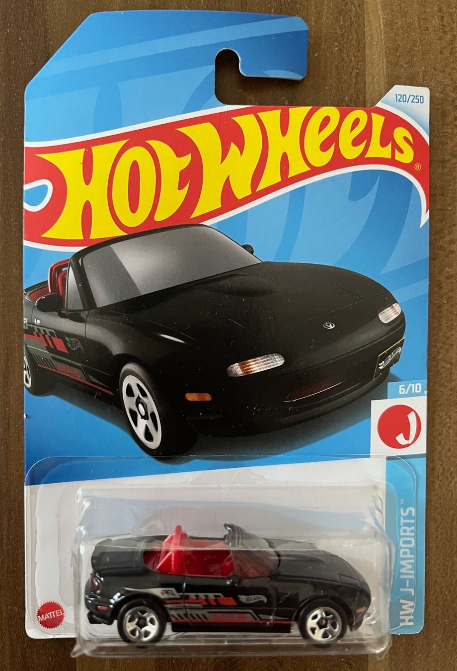 Hot Wheels Modellini d'auto: Hot Wheels Mazda MX5 NA schwarz – Nuovo e nell'imballaggio originale da Hinwil venduto da KisRacing