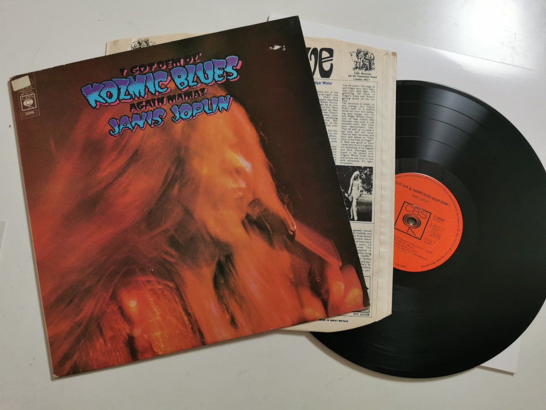 Dischi in vinile: JANIS JOPLIN - KOZMIC BLUES – Usato da Grafenried venduto da House-of-Oldies
