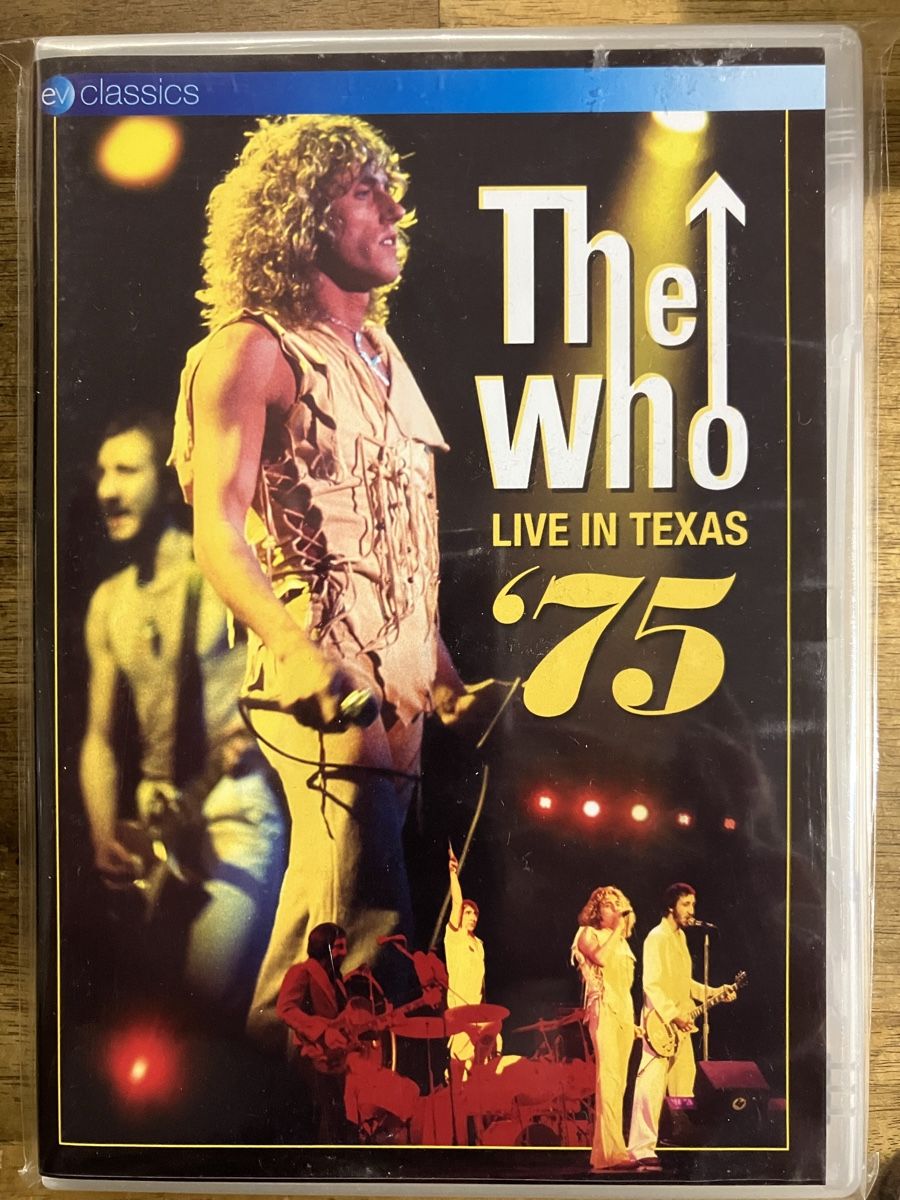 Tutti i DVDs: THE WHO Live in Texas 1975 DVD – Nuovo (secondo la descrizione) da Belp venduto da B7L0