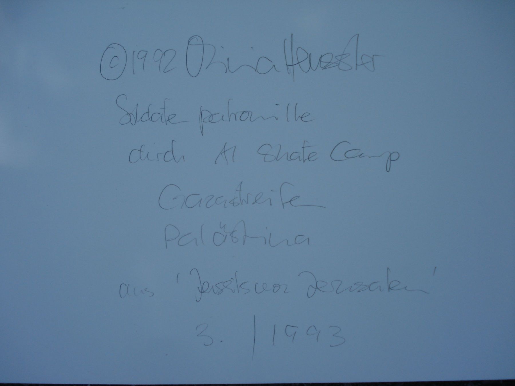 Foto & Immagini: Olivia Heussler geb. 1957 – Usato da Basel venduto da art.basel 3