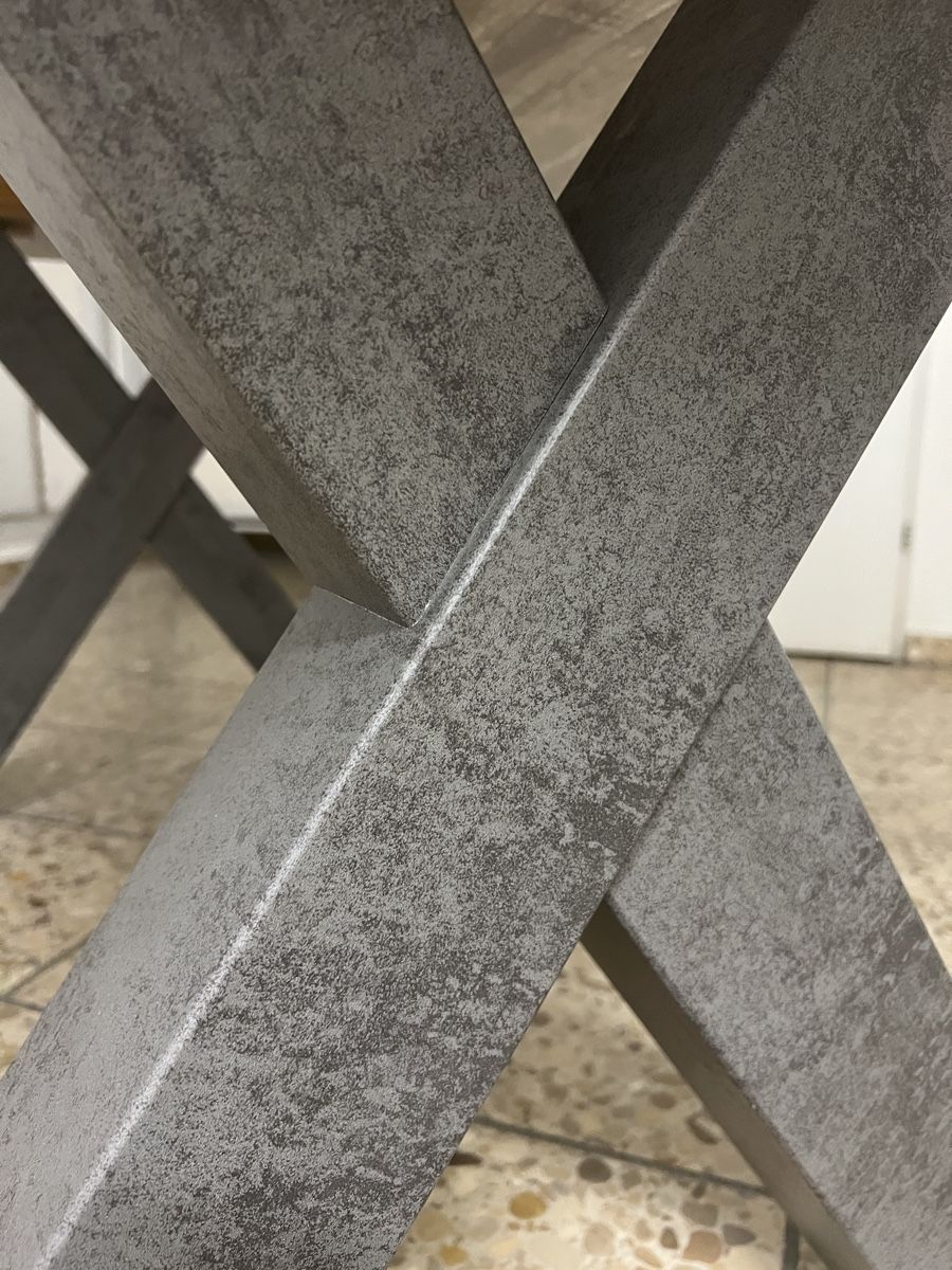 Tavoli: Esstisch Holz mit Metallbeinen – Nuovo (secondo la descrizione) da Zürich venduto da mara.g 5