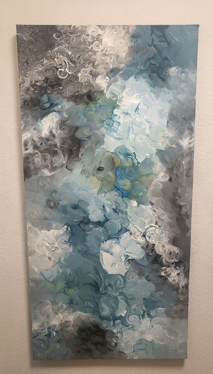 CC ART, CH Künstlerin, Acrylgemälde 60x120cm,