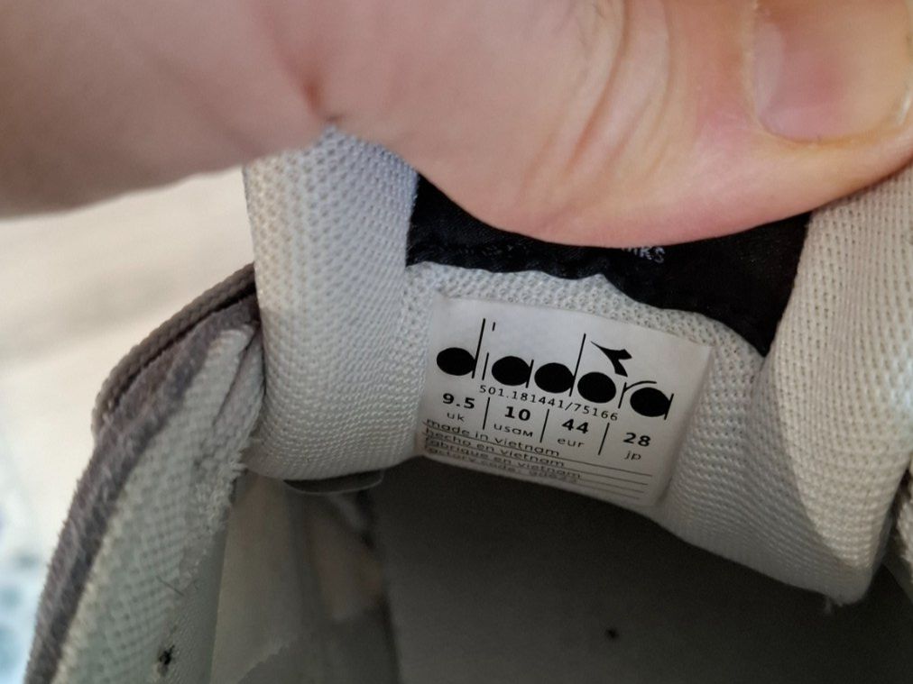 Diadora Scarpe da uomo: Diadora N92 Advance grey - size 44 – Usato da Crissier venduto da Chino_20 3