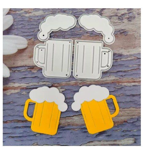 Sciablone: Neues Stanzschablonen-Set Bier – Nuovo e nell'imballaggio originale da Effretikon venduto da wenuss 1
