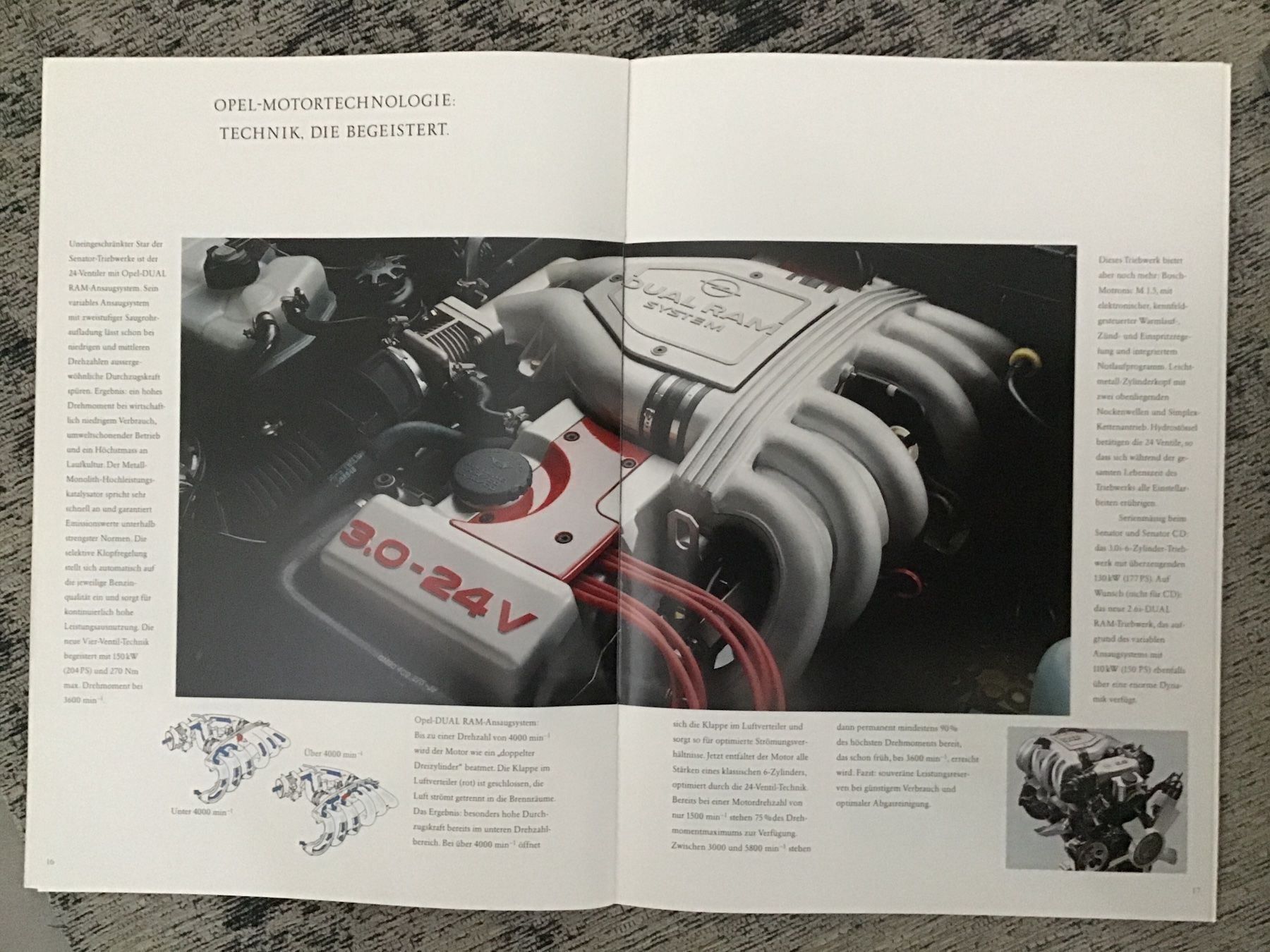 Opel Documenti: Opel Senator Verkaufsprospekt 1991 – Usato da Scherzingen venduto da Starseller62 5