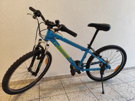 Mountain Bike Crosswave 24 inch wheels 7 Speed blue
