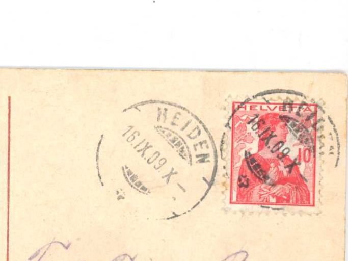 Ansichtskarten: Heiden Generalansicht1909 – Gebraucht aus Dallenwil von montem63 1