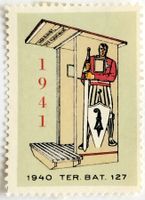 Soldatenmarke 2.WK, Territorial Bat 127, Aufdr, Wi Ter 160