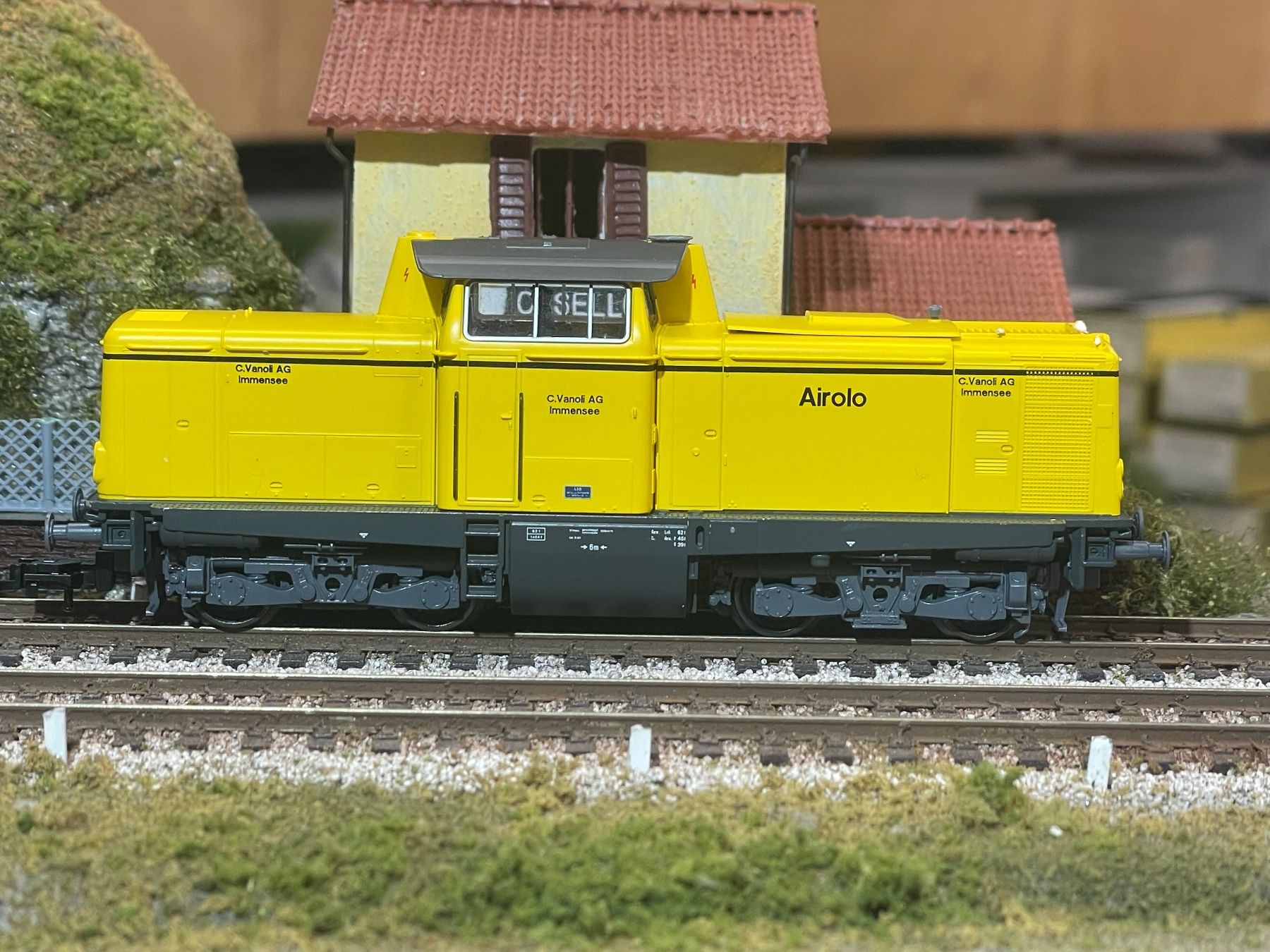 Born Modellini di ferrovie: Born, Vanoli Rangierlok – Nuovo e nell'imballaggio originale da Krummenau venduto da ferrotech 6