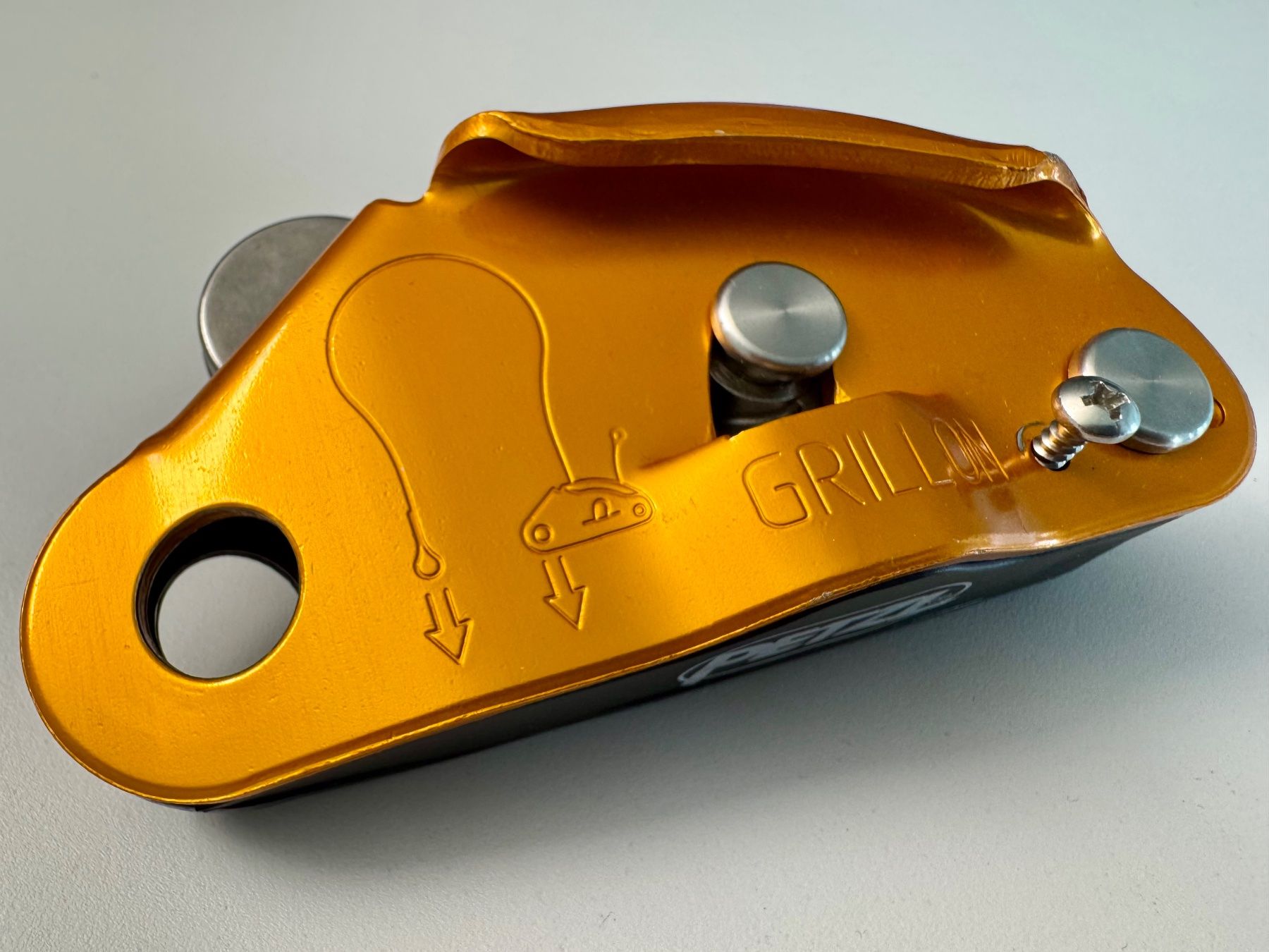 Petzl Attrezzatura da arrampicata: Petzl GRILLON nur Gerät – Usato da Rothenthurm venduto da WalterliTell
