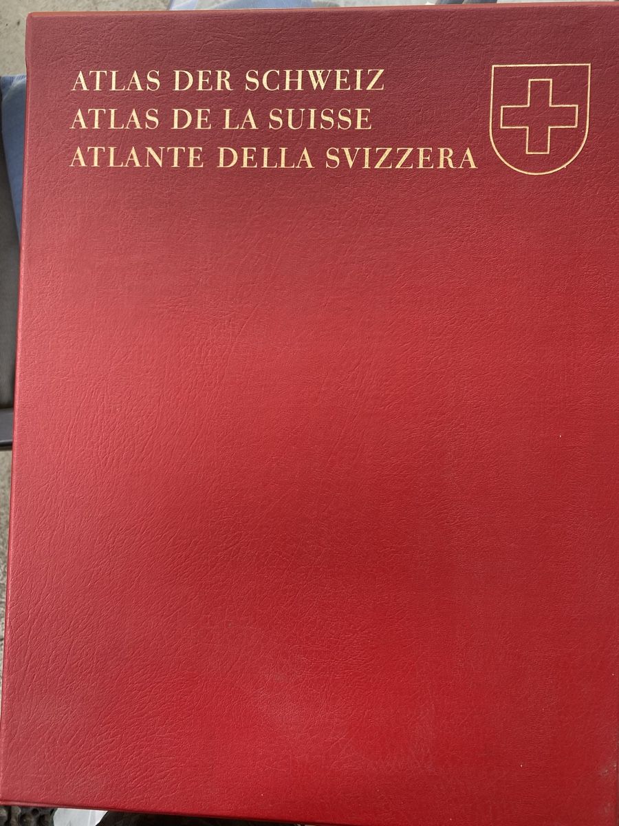 Cartine & Atlanti: Atlas der Schweiz 1978 – Nuovo (secondo la descrizione) da Ebikon venduto da edithundkari