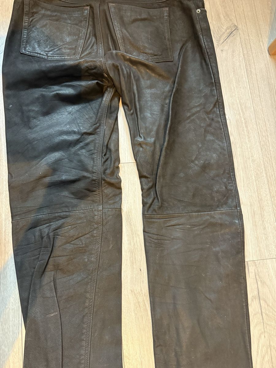 Pantaloni: HOSE LEDER büffel nubuk – Usato da Herzogenbuchsee venduto da warrior77 1