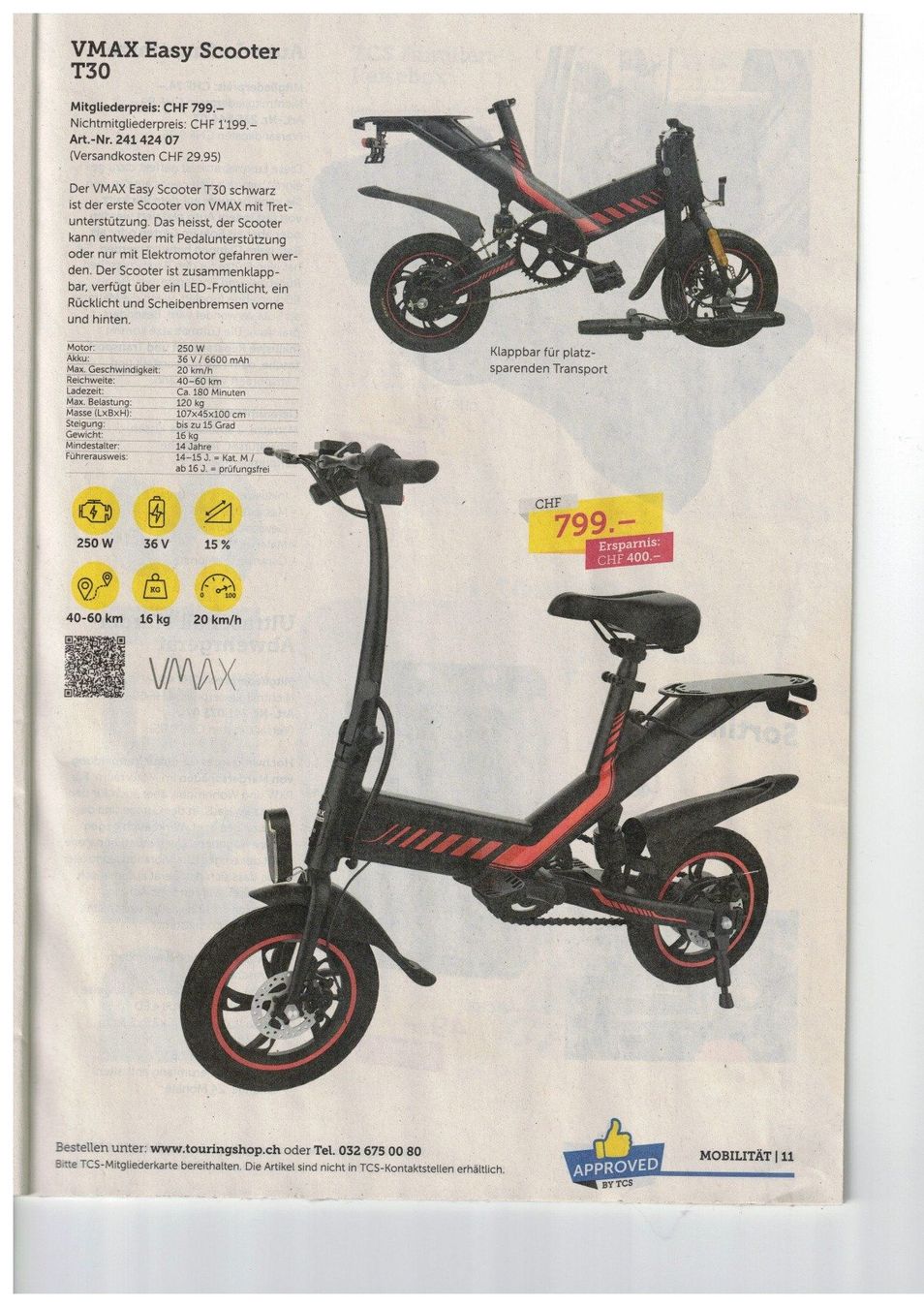Veicoli elettrici: Fast E-Scooter, neuwertig, Top Zustand, Winter-Schnäppchen – Nuovo (secondo la descrizione) da Glattbrugg venduto da hap_8w8v 4