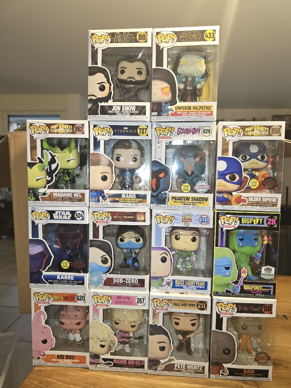 Funko Statuette: Lot Funko Pop divers – Nuovo e nell'imballaggio originale da Villars-sur-Glâne venduto da K6fois2