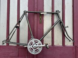 Handgelöteter Gudereit Vintage Rennradrahmen 1980er